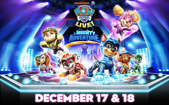 More Info for PAW Patrol Live! A Mighty Adventure