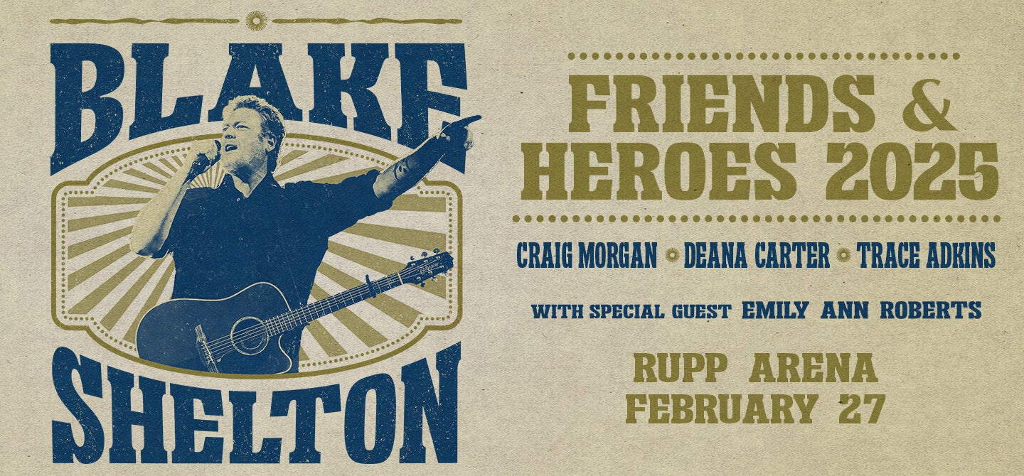 Blake Shelton: Friends & Heroes 2025