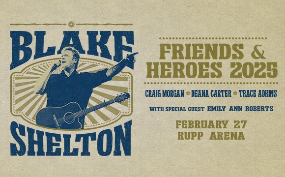 More Info for Blake Shelton: Friends & Heroes 2025