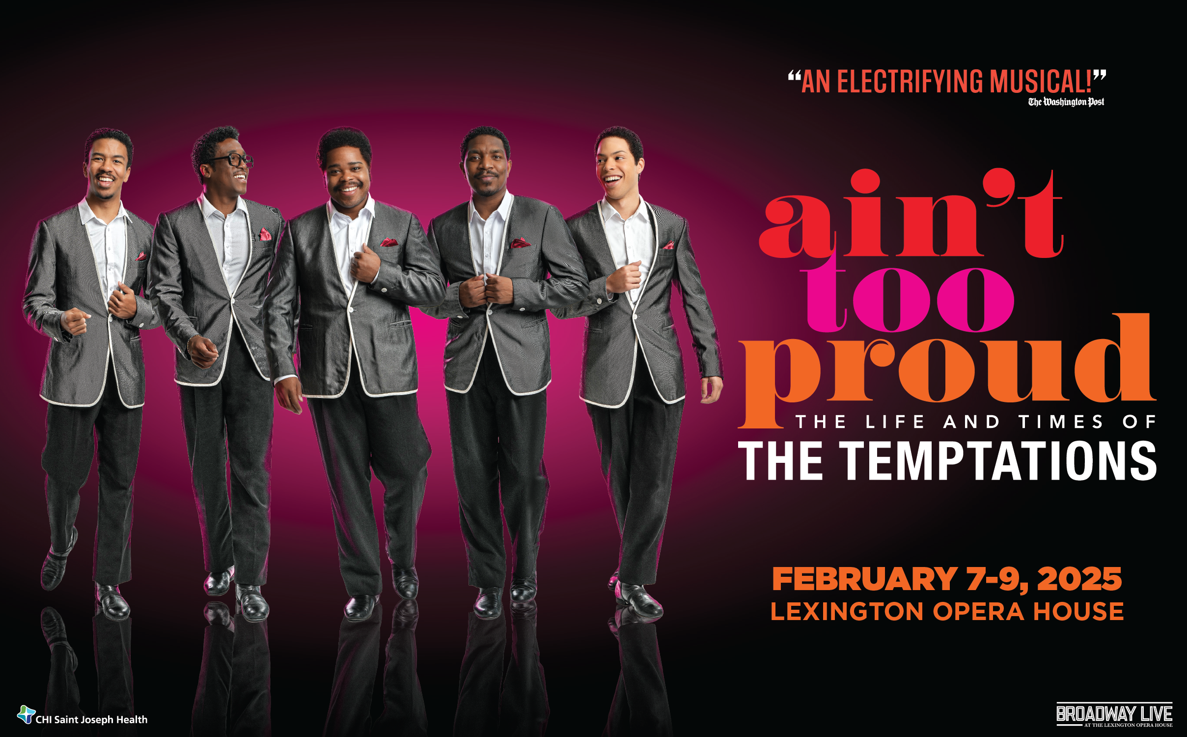 More Info for Ain't Too Proud - The Life and Times of The Temptations 