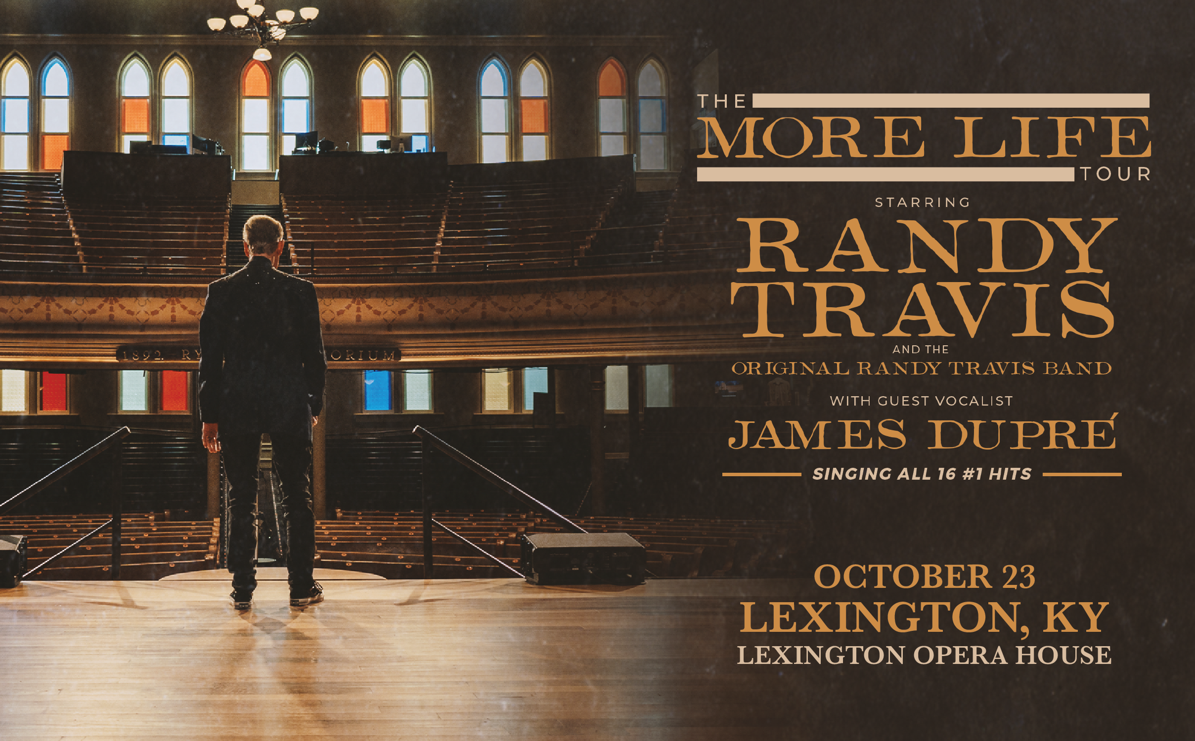 More Info for Randy Travis: More Life Tour