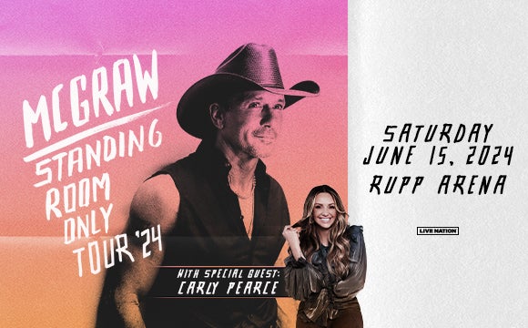 More Info for Tim McGraw: Standing Room Only Tour '24