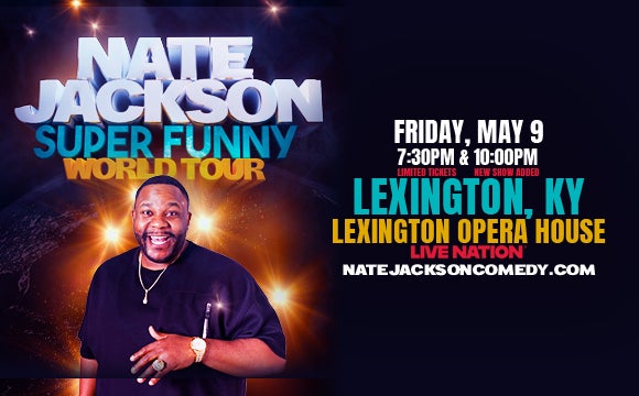 More Info for Nate Jackson: Super Funny World Tour